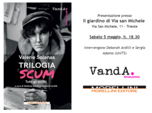 Evento – “Trilogia SCUM” @ Libreria Minerva, Trieste
