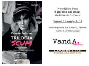 Evento – “Trilogia SCUM” @ Giardino dei Ciliegi, Firenze