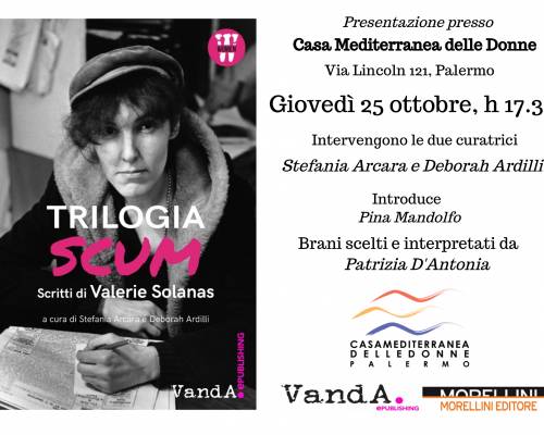 Evento – “Trilogia Scum” @Casa Mediterranea delle Donne, Palermo
