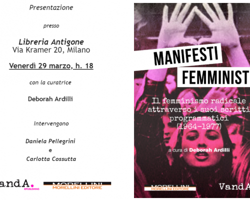 “Manifesti femministi” a Milano