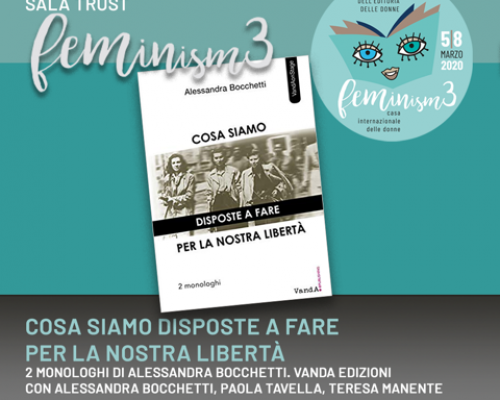 Evento – “Cosa siamo disposte a fare per la nostra libertà”