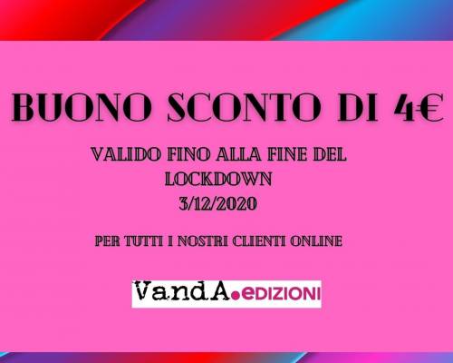 Buono sconto di 4 euro fino alla fine del lockdown, 3 Dicembre 2020