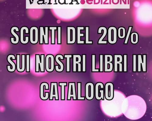 Buon Natale da VandA – 20% di sconto sui nostri libri