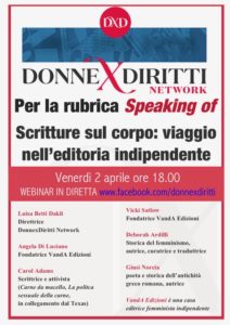 Scritture sul corpo: viaggio nell’editoria indipendente con VandA edizioni – DonneXDiritti