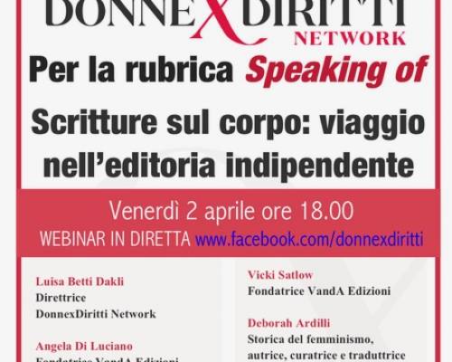Scritture sul corpo: viaggio nell’editoria indipendente con VandA edizioni – DonneXDiritti