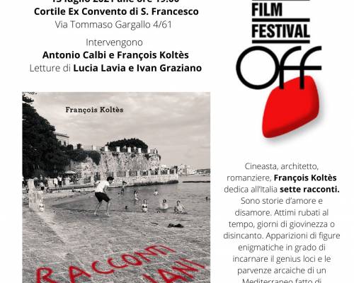 Presentazione di “Racconti italiani” all’Ortigia Film Festival