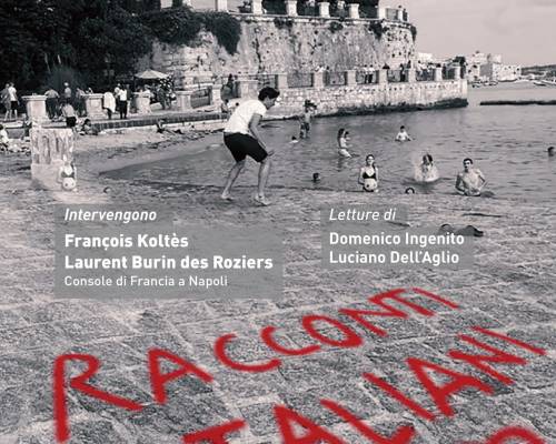 Presentazione “Racconti Italiani” di François Koltès all’Institut Français, Napoli
