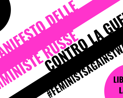 Manifesto delle femministe russe contro la guerra