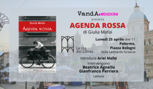 Presentazione Agenda Rossa di Giulia Mafai alla Via dei Librai di Palermo