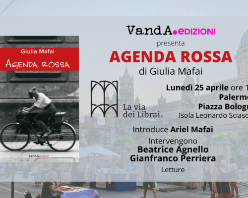 Presentazione Agenda Rossa di Giulia Mafai alla Via dei Librai di Palermo