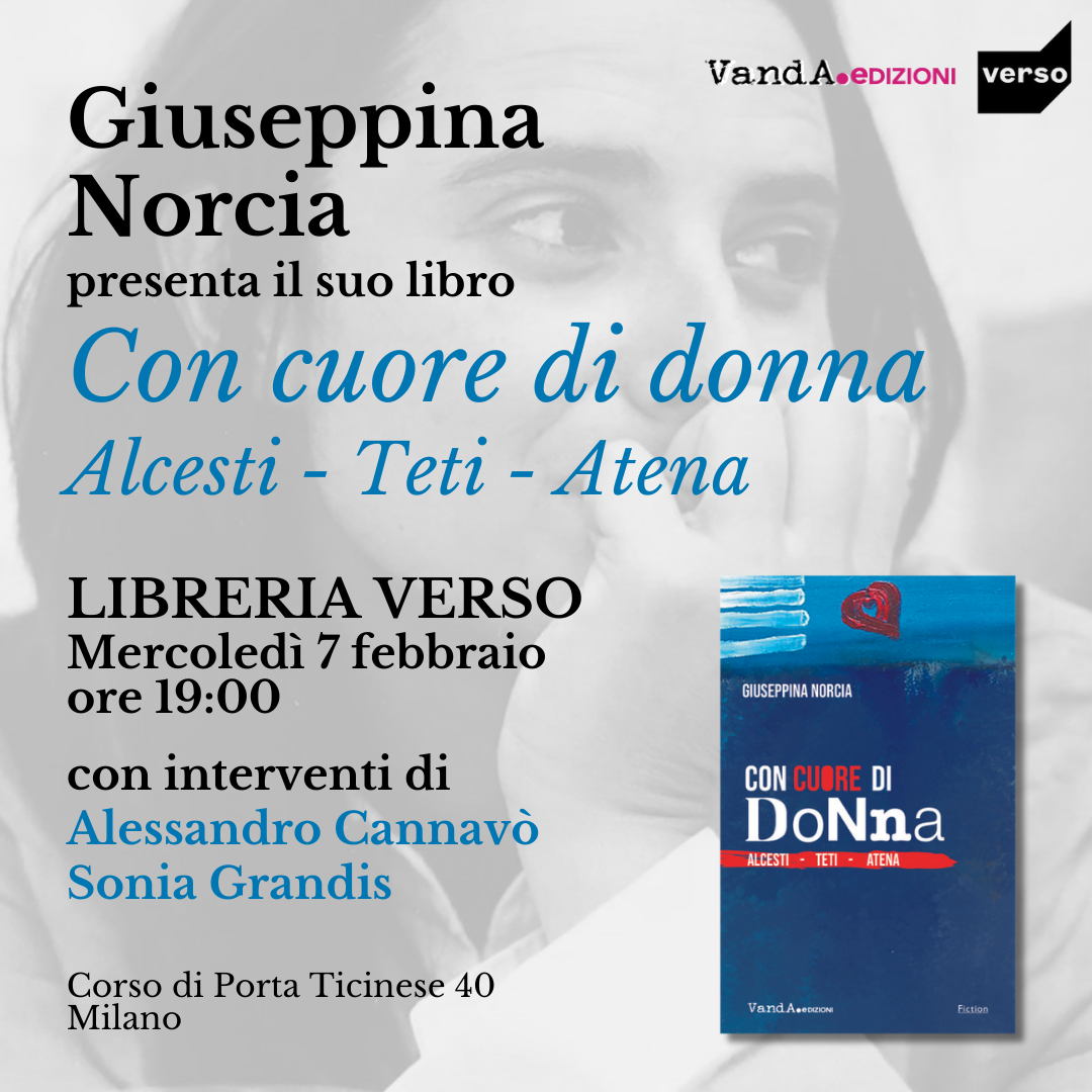 Presentazione di “Con cuore di donna” presso Verso Libri