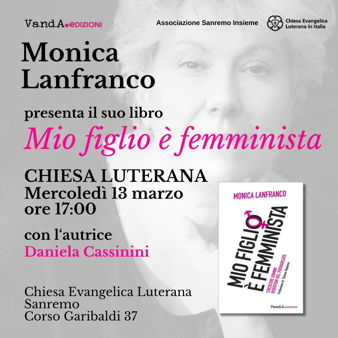 Presentazione di “Mio figlio è femminista” a San Remo