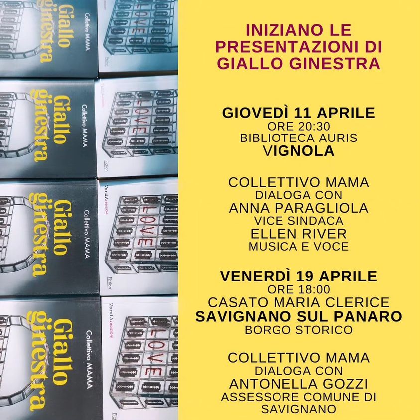 Presentazioni di “Giallo ginestra”