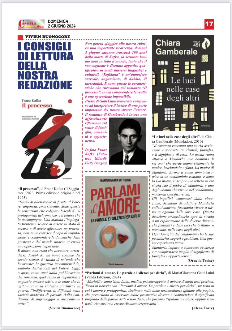 “Parlami d’amore” su Casoriadue